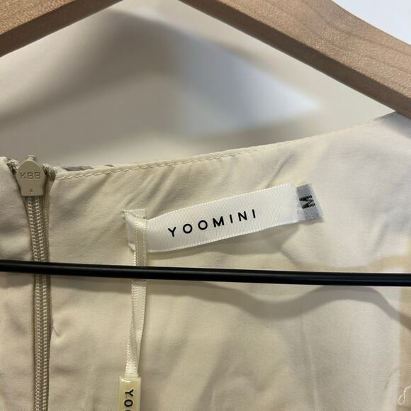 YOOMINI Cottage Core Prairie Milkmaid Floral Whimsy Dress Florals Size M - NWT - Picture 4 of 10